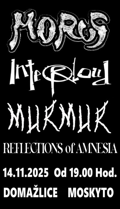 Plakát Morus, Murmur, Interloud, Reflections of Amnesia