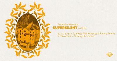Plakát Jednota Neratov: Supersilent, Xiu Xiu, Moin, 3Phaz, SIMM, Svarte Greiner a další