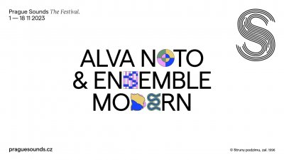 Plakát Prague Sounds 2023 ✦ Alva Noto & Ensemble Modern: Xerrox, Vol. 4