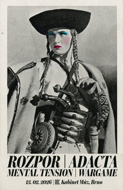 Plakát Rozpor + Adacta + Mental Tension + Wargame