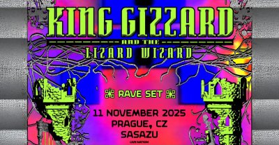 Plakát King Gizzard & The Lizard Wizard: RAVE SET