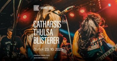 Plakát Catharsis (USA) + Thulsa + Blisterer