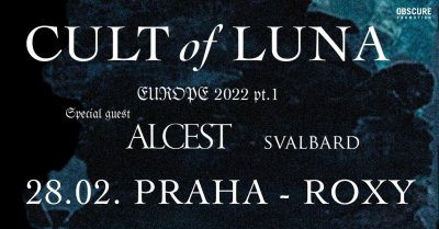 Plakát CULT OF LUNA, ALCEST, SVALBARD - Praha