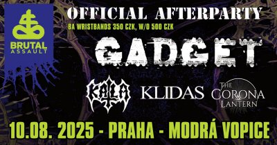 Plakát BRUTAL ASSAULT official afterparty 2025