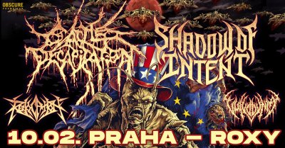 Plakát CATTLE DECAPITATION, SHADOW OF INTENT, REVOCATION, VULVODYNIA - Praha