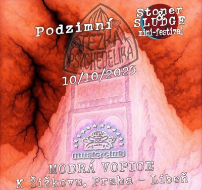 Plakát Podzimní Těžká Psychedelika 2025