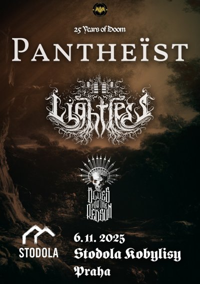 Plakát Pantheist, Lightless, Blues for the redsun