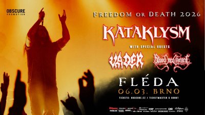 Plakát Kataklysm, Vader, Blood Red Throne