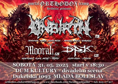 Plakát UNBIRTH, MOORAH, DPK