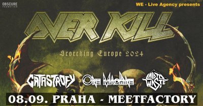 Plakát OVERKILL, Catastrofy, One Machine, Laid to Waste