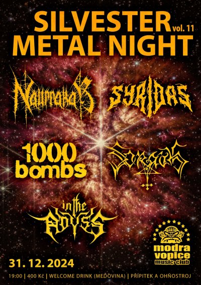 Plakát Silvester Metal Night vol 11