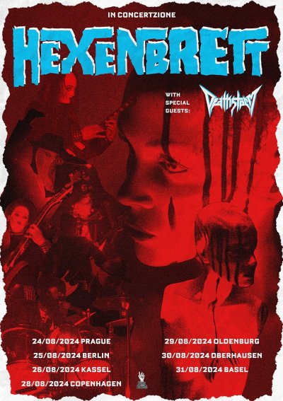 Plakát Hexenbrett / Deathstorm + support