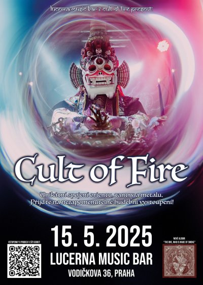 Plakát Cult of Fire: Czech album release show