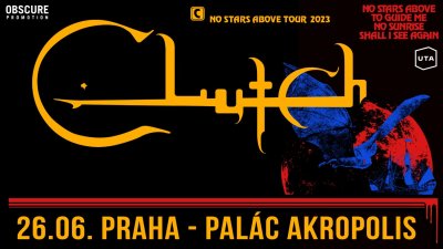 Plakát Clutch - Praha