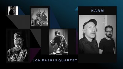 Plakát Jon Raskin Quartet + KARM