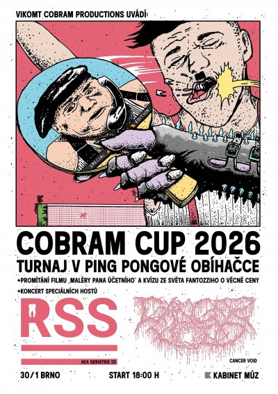 Plakát Vikomt Cobram Cup 2026: Repelent SS + Cancer Void