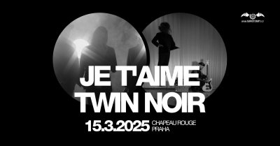 Plakát JE T'AIME (F), TWIN NOIR (D)