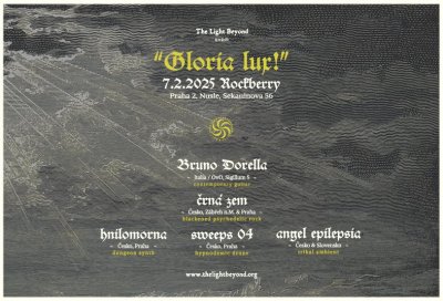 Plakát BRUNO DORELLA/IT (OvO/Sigillum S) • ČRNÁ ZEM • SWEEPS 04 • ANGEL EPILEPSIA • HNILOMORNA