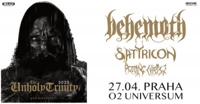 Plakát Behemoth, Satyricon, Rotting Christ