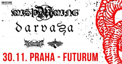 Plakát MISÞYRMING, DARVAZA, HELLERUIN, WRANG - Praha
