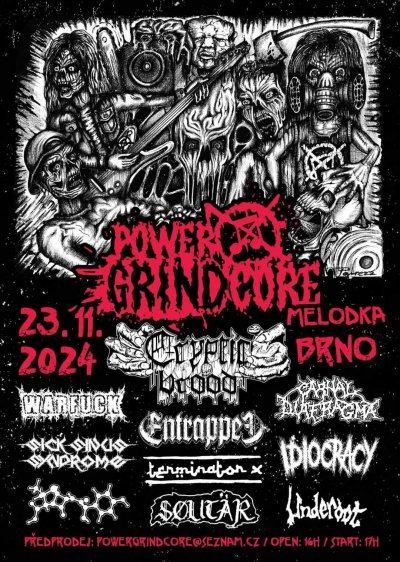 Plakát Power Grindcore 11