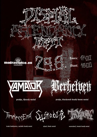 Plakát Dismal Ascendency Fest