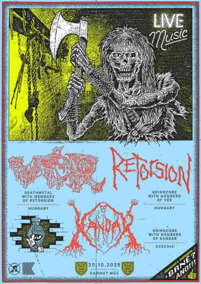 Plakát Retorsion (HU) + Vér (HU) + Kandar
