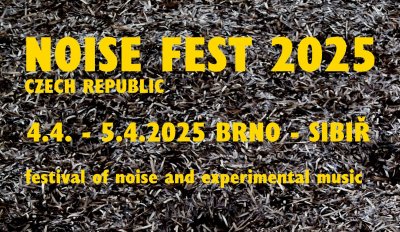 Plakát NOISE FEST CZECH REPUBLIC 2025